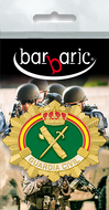 Placa cartera Guardia Civil horizontal