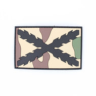 Parche PVC Bandera Borgoña Multicam