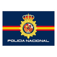 Bandera Policia Nacional 150x90