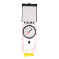 Brujula mapas-lupa-espejo aceite.