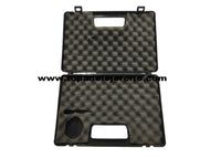 Caja de plastico con interior acolchado 28 x 19 x 5 cm