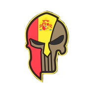 Parche PVC 3D Punisher Casco Espartano España