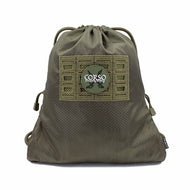 Mochila Bolsa Verde cuerda "Buena calidad"