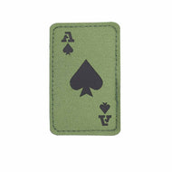 Parche Carta as de pica IR Verde