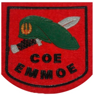 Parche boina COE EMMOE rojo