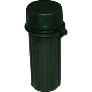 Bote de cerilla estanco verde