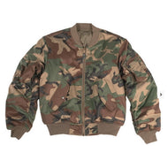Cazadora bomber miltec camo "Talla M"
