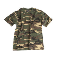Camiseta camo miltec niño