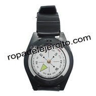 Brujula de reloj pulsera miltec negra