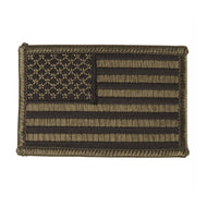 Parche bordado bandera americana verde