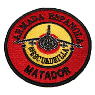 Parche bordado matador 82 escuadrilla