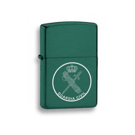 Mechero verde. Guardia Civil