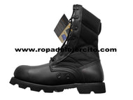 Botas negras de piel y tela "Talla 42" (original ET)