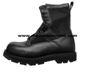 Botas ligeras negras de piel y tela "Talla 39" "CON REGALO" (original de la UME)