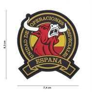 Parche pvc 3D toro españa u.o.e