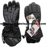 Guantes negros de FRIO EXTREMO con sotoguante "GORE-TEX®" "Talla S-8" (original ET)