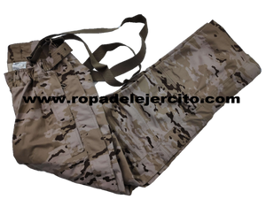 Pantalón del traje intemperie arido pixelado con tirantes "Talla 2 y 3" (original ET)