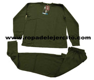 Pijama invierno termico verde de Infanteria Marina (original de la Armada)