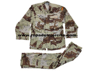Uniforme arido 6 colores "Talla 44m6 Equivalente a TALLA 1" (original del Ejercito del Aire)