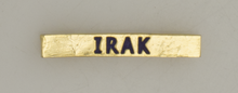 Barra de Misión IRAK