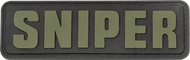 Parche "Sniper" 8x2.5 cm con velcro