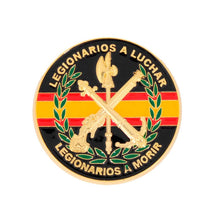 Imán frigo legionarios a luchar redondo "grande"