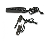 Pedernal magnesio para colgar color Negro