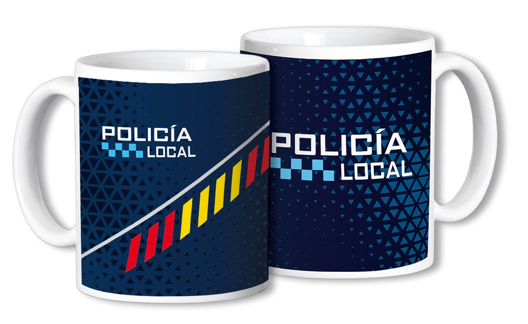 Taza Ceramica Policia Local