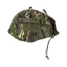 Funda casco airsoft boscoso pixelado