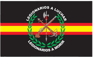Bandera España Legionarios a Luchar