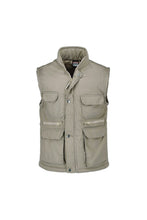Chaleco Beige multibolsillos