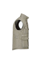 Chaleco Beige multibolsillos