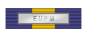 Pasador de Condecoración Medalla de la UE Operaciones ( EUPM )