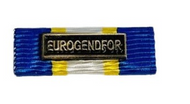 Pasador de Condecoración Medalla Eurogendfor Oro
