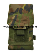 Funda movil plana delta tactics molle boscoso pixelado