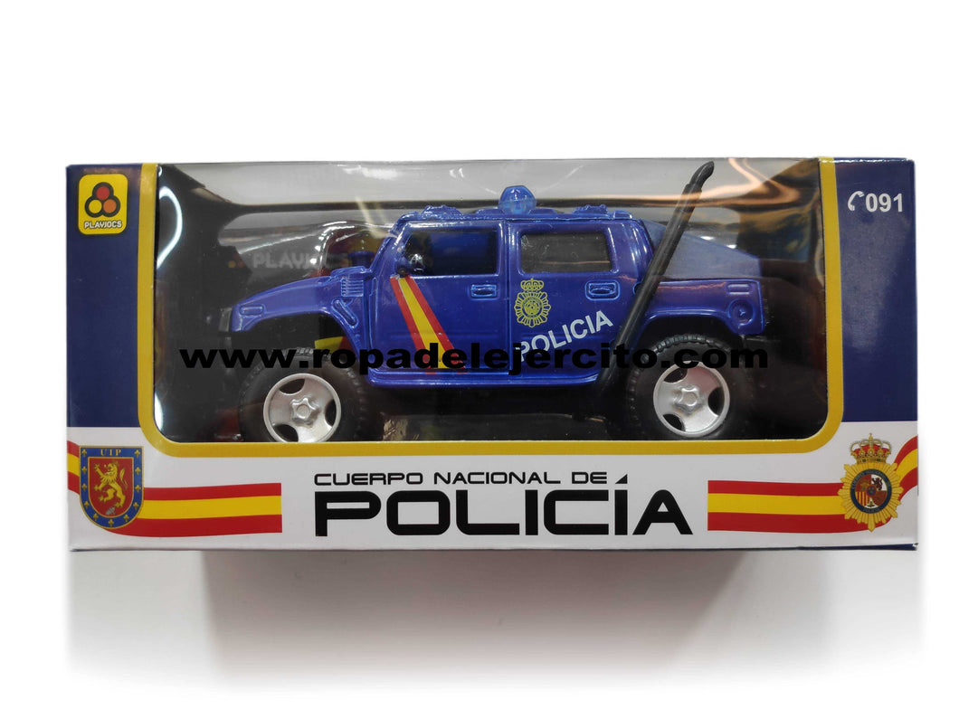 Coche Tanqueta Policia Nacional