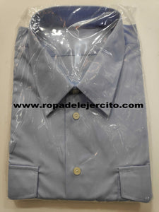 Camisa de bonito azul "Talla 45" (original del Ejercito del Aire)