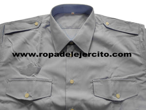 Camisa de bonito azul "Talla 45" (original del Ejercito del Aire)