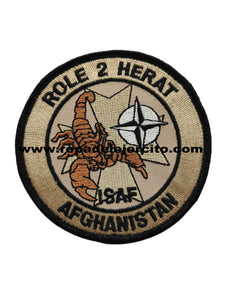 Parche ISAF Afganistan Escorpion (original del Ejercito del Aire)