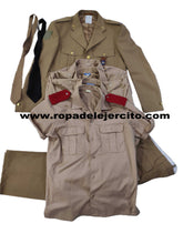 Traje chaqueta completo de REGULARES "con 4 camisas, emblemas, corbatas, etc" (original ET)