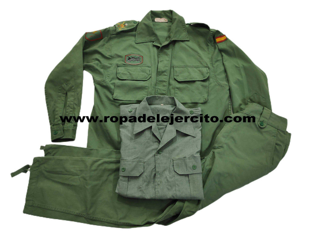 Uniforme sarga de la legión de la 1ª Bandera 