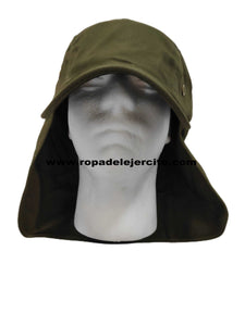 Gorra Sahara con protección larga de cuello