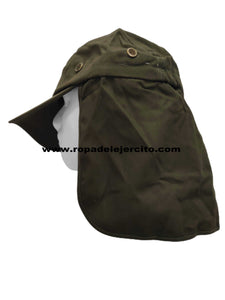 Gorra Sahara con protección larga de cuello