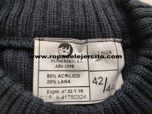 Jersey azul del Ejercito del Aire "Talla 42-44" (original del Ejercito del Aire)