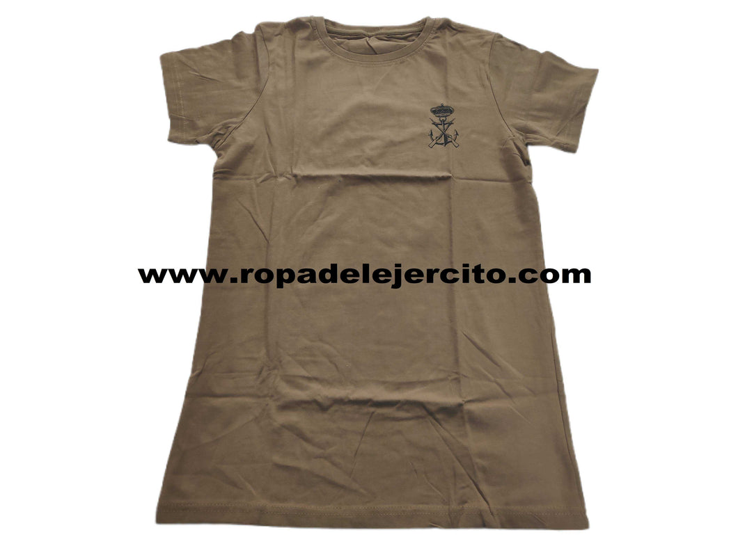 Camiseta manga corta de Infanteria de Marina (original de la Armada)