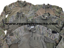 Camisa tactica boscoso pixelado "Usada" (original ET)