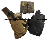 Pack de 2 fundas de pistola y funda doble de cargador "Seminuevos"