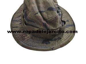 Chambergo boscoso pixelado "usado"