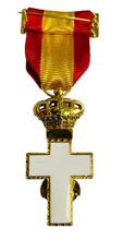 Medalla Cruz Mérito Naval Distintivo Blanco
