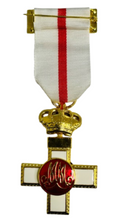 Medalla al merito militar blanco/rojo
